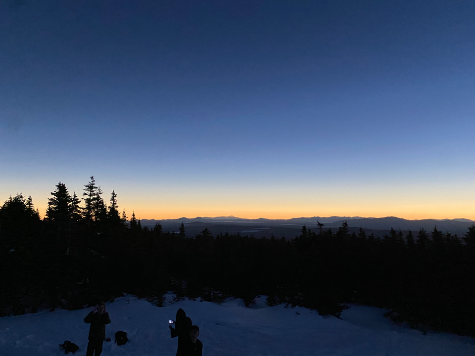 Coburn Mountain Eclipse Hike